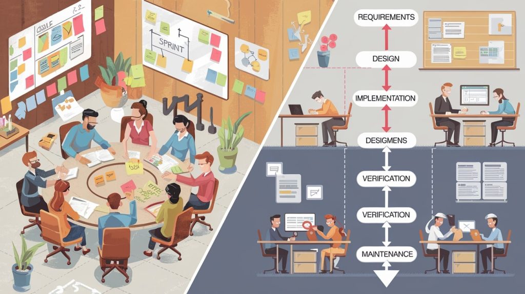Agile vs Waterfall: Best Approach for Startup MVP Development